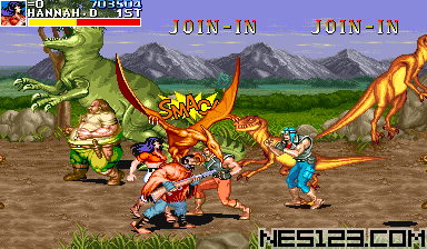 Cadillacs and Dinosaurs MAME Roms Games online