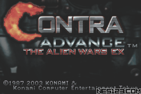 Contra Advance - The Alien Wars Ex