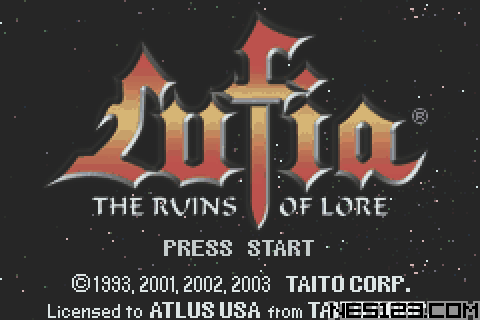 Lufia - The Ruins Of Lore