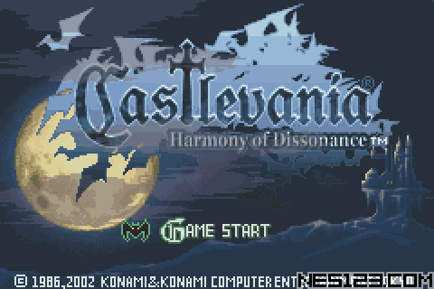 2 Games In 1 - Castlevania - Harmony Of Dissonance + Castlevania - Aria Of Sorrow
