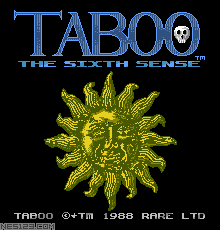 Taboo - The Sixth Sense
