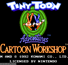 Tiny Toon Adventures Cartoon Workshop