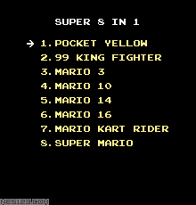 Super 8-in-1 Super Mario Kart Rider