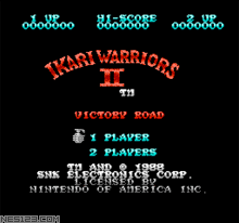 Ikari Warriors II-Victory Road