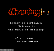 Wizardry II - Legacy of Llylgamyn