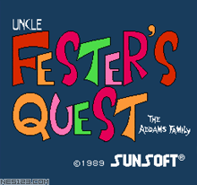 Addams Family-Uncle Fester's Quest