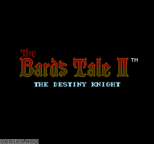 The Bard's Tale 2 - The Destiny Knight