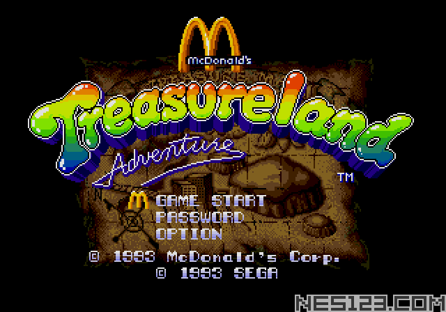 McDonald's Treasure Land Adventure