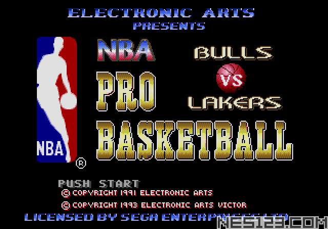 NBA Pro Basketball - Bulls vs Lakers