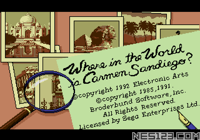 Where in the World is Carmen Sandiego