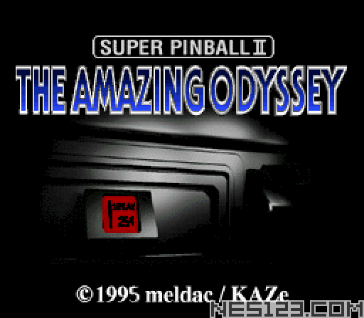 Super Pinball II - Amazing Odyssey